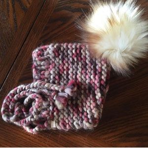 Merino wool bonnet